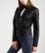 Chaqueta en Cuero W105 Negro