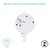 Móbile Berço Bebê Musical E Giratório Urso Aviador Azul Bebê - SleepBaby Móbiles