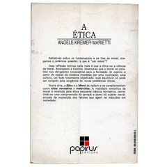 A Ética - Angèle Kremer-Marietti - comprar online