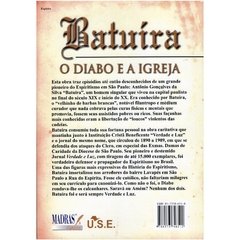 Batuíra - O Diabo e a Igreja - comprar online