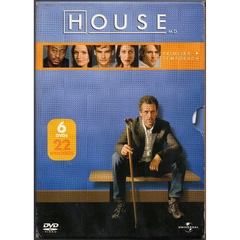 Box House 1ª Temporada Completa 6 DVD's (Usado, 2005) - comprar online