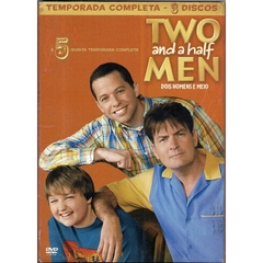 Box Two and a Half Men 5ª Temporada Completa, 3 DVD's (Usado, 2009)