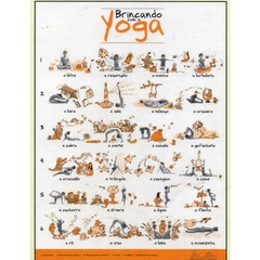 Brincando Com O Yoga - Ilustrado + Poster Gigante com as Posturas (Seminovo, 2008) na internet