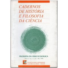 Cadernos de História e Filosofia da Ciência S3, V6, N2, jul-dez 1996 (Usado)