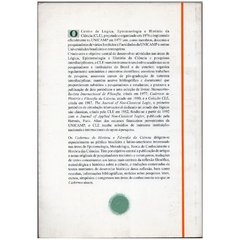 Cadernos de História e Filosofia da Ciência S3, V6, N2, jul-dez 1996 (Usado) - comprar online