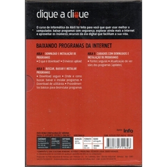 Clique a Clique - Baixando Programas da Internet - Livro + DVD N04 (Usado, 2011) - comprar online