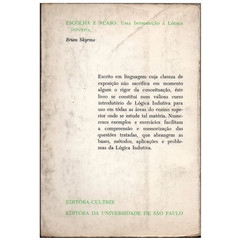 Escolha e Acaso - Uma Introdução à Lógica Indutiva (Usado, 1971) - comprar online