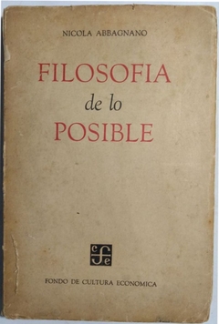 Filosofia de lo Posible (Usado, 1959)