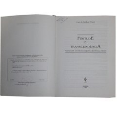 Imagem do Finitude e Transcendência, Festschrift em homenagem a Ernildo J. Stein - Luis A. De Boni - Vozes (1996)