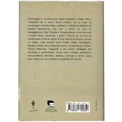 Finitude e Transcendência, Festschrift em homenagem a Ernildo J. Stein - Luis A. De Boni - Vozes (1996) - Utilicario Livros e Utilidades