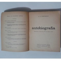 G.K. Chesterton - Autobiografia - 1º edição portuguesa - loja online