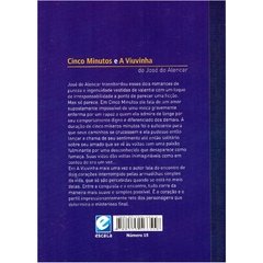 CINCO MINUTOS e A VIUVINHA - José de Alencar