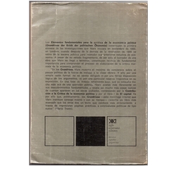 Grundrisse 1857-1858 Volume 3 Elementos Fundamentales para la Crítica de la Economia Política - comprar online