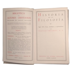 Historia de La Filosofia IV - Siglo XIX: Kant, Idealismo y Espiritualismo (Usado, 1975) - loja online