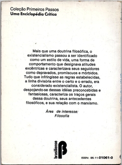 Primeiros Passos 61 - O Que É Existencialismo, 12ª edição (Usado, 1995) - comprar online