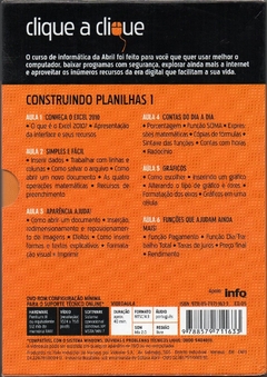 Clique a Clique - Construindo Planilhas - Livro + DVD N05 (Usado, 2011) - comprar online