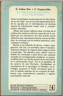 La Influencia Del Cine Y La Television (Usado, 1967) na internet