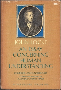 An Essay Concerning Human Understanding - Two Volumes - comprar online