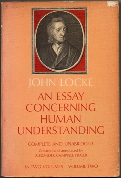 An Essay Concerning Human Understanding - Two Volumes - Utilicario Livros e Utilidades