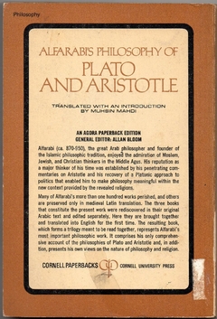 Alfarabi's Philosophy of Plato And Aristotle - Primeira Edição (Usado, 1969) - comprar online