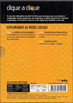 Clique a Clique N11 - Explorando as Redes Sociais - Livro + DVD (Usado, 2011) - comprar online