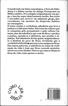 Como Ler o Livro da Sabedoria: A Sabedoria de Israel é o Senso de Justiça - Como ler a Bíblia (Usado, 2003) - comprar online