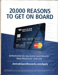 Amtrak System Timetable - Winter-Spring, 2016 - January (Usada) - comprar online