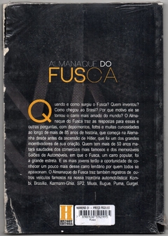 ALMANAQUE DO FUSCA - AS HISTÓRIAS E CURIOSIDADES DO CARRO MAIS QUERIDO DO MUNDO - comprar online