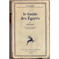 Le Guide des Égarés, par Maïmonide (Usado, francês, 1930)