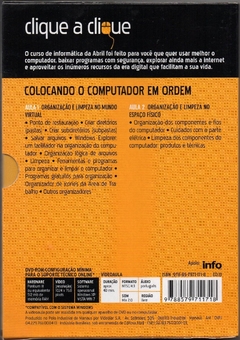 Clique a Clique N13 - Colocando O Computador Em Ordem - Livro + DVD (Usado, 2011) - comprar online