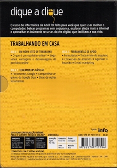 Clique a Clique N21 - Trabalhando em Casa- Livro + DVD (Seminovo, 2011) - comprar online