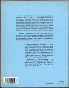 D'Une Guerre À L'Autre 1914-1945 (Usado, 1974) na internet