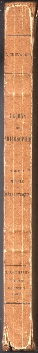 Leçons De Philosophie Tome II Morale Et Métaphysique (Usado, 1946) - comprar online