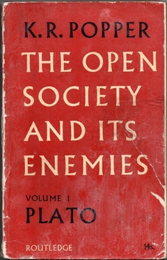 The Open Society And Its Enemies Volume 1 Plato (Usado, 1966)