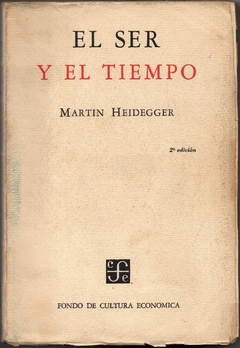 El Ser Y El Tiempo (Usado, 1962)