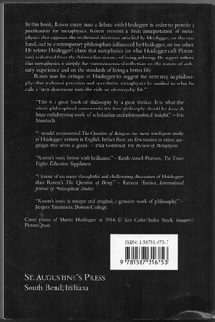 The Question Of Being: A Reversal Of Heidegger (Seminovo, 2002) na internet