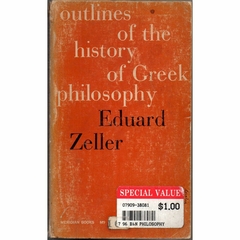 Outlines of the History of Greek Philosophy - comprar online