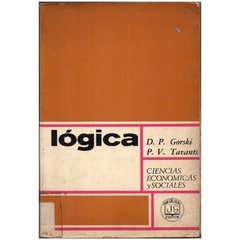 Lógica - Coleción Ciências Economicas y Sociales (Usado, 1968)