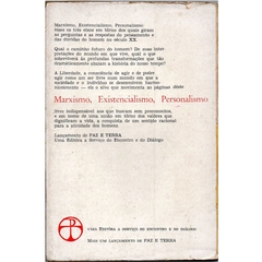 Marxismo Existencialismo Personalismo (1967) - comprar online