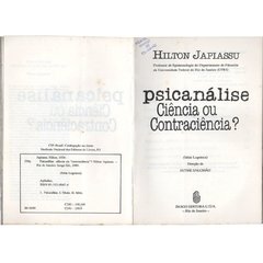 Psicanálise Ciência ou Contraciência? - Utilicario Livros e Utilidades