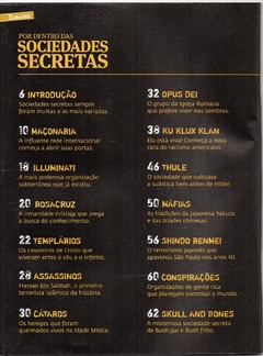 Super Interessante 258 Novembro 2008 - Por Dentro das Sociedades Secretas (Usada) - comprar online