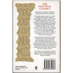 The Political Classics - A Guide To The Essential Texts From Plato to Rousseau (Usado, 1992) - comprar online