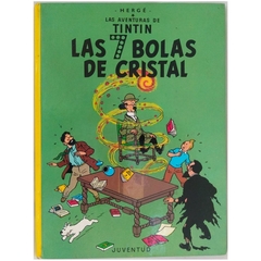 Las Aventuras de Tintin - Las 7 Bolas de Cristal - Capa dura (Usado, 1993)