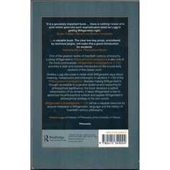 Wittgenstein's Investigations 1-133 - A Guide And Interpretation (Usado, 2004, Inglês) - comprar online