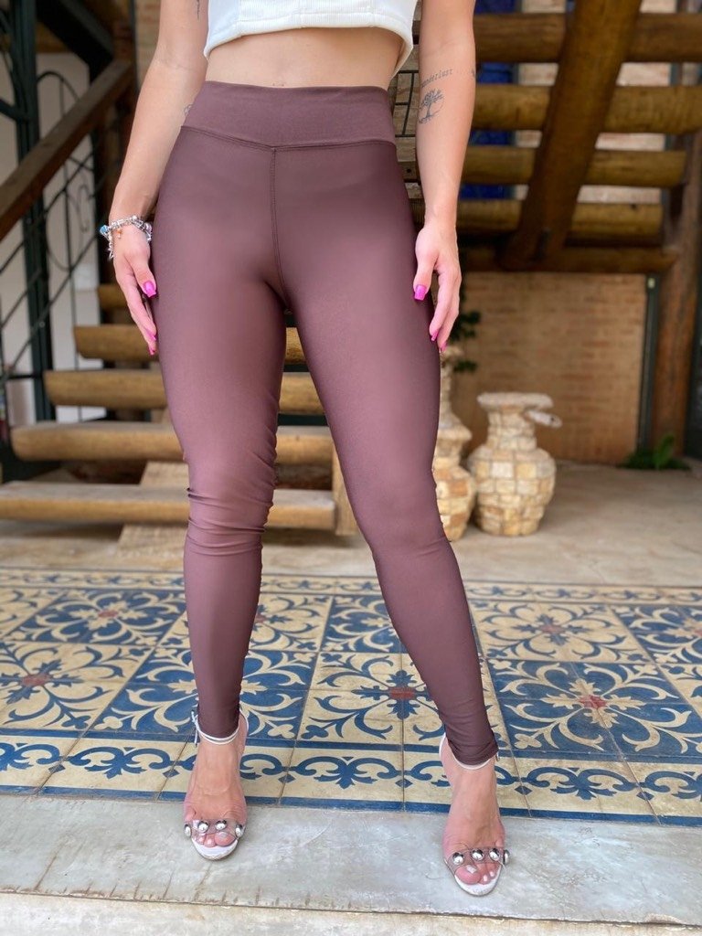 Legging Com Estampa Transparente