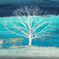 ALESSIO ABRIL - Treescape 3 (Azure, detail) - 1AI4634