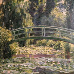 CLAUDE MONET - The Japanese Footbridge, Giverny - 1CM016