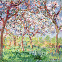 CLAUDE MONET - Printemps a Giverny - 1CM030