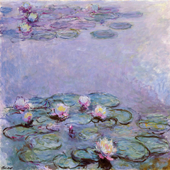 CLAUDE MONET - Waterlilies III - 1CM1512