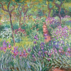 CLAUDE MONET - The artist's garden at Giverny - 1CM2178